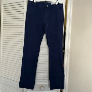 Navy Blue Bonobos Pants 33/32